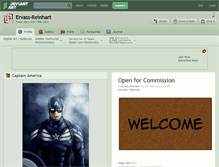Tablet Screenshot of ervass-reinhart.deviantart.com