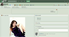 Desktop Screenshot of deni-art.deviantart.com