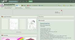 Desktop Screenshot of dannyxemberfans.deviantart.com