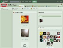 Tablet Screenshot of nottheusual.deviantart.com