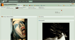 Desktop Screenshot of hollywood465599663.deviantart.com