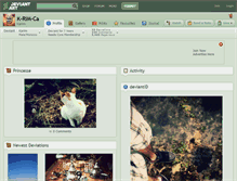Tablet Screenshot of k-rim-ca.deviantart.com