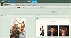 Desktop Screenshot of anderssoth.deviantart.com
