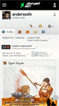 Mobile Screenshot of anderssoth.deviantart.com
