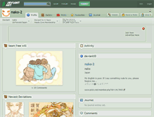 Tablet Screenshot of nako-2.deviantart.com