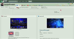 Desktop Screenshot of explodedpineapple.deviantart.com