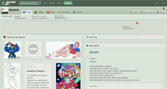 Desktop Screenshot of bassash.deviantart.com