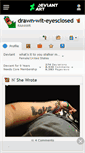 Mobile Screenshot of drawn-wit-eyesclosed.deviantart.com