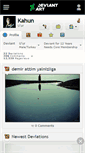 Mobile Screenshot of kahun.deviantart.com