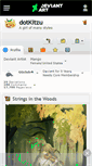 Mobile Screenshot of dotkitzu.deviantart.com