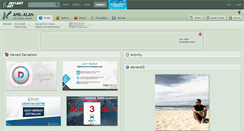 Desktop Screenshot of anil-alan.deviantart.com