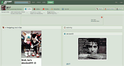 Desktop Screenshot of gry1.deviantart.com