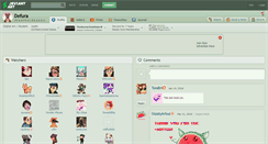 Desktop Screenshot of defura.deviantart.com