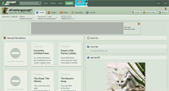 Desktop Screenshot of afroasiangypsygirl.deviantart.com
