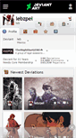 Mobile Screenshot of lebzpel.deviantart.com