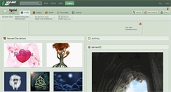 Desktop Screenshot of ligolai.deviantart.com