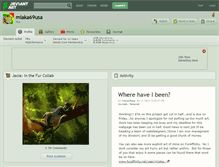 Tablet Screenshot of miaka69usa.deviantart.com
