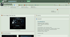 Desktop Screenshot of immortalmedia.deviantart.com