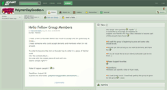 Desktop Screenshot of polymerclaygoodies.deviantart.com