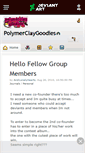 Mobile Screenshot of polymerclaygoodies.deviantart.com