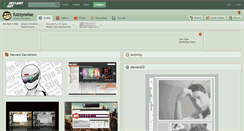 Desktop Screenshot of fuzzynoise.deviantart.com