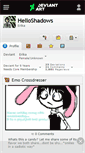 Mobile Screenshot of helloshadows.deviantart.com