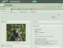 Tablet Screenshot of noe-isurugi.deviantart.com