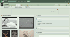 Desktop Screenshot of l-mysza-l.deviantart.com