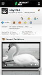 Mobile Screenshot of l-mysza-l.deviantart.com