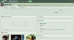 Desktop Screenshot of murha-ninja.deviantart.com
