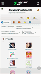 Mobile Screenshot of alexandriasgenesis.deviantart.com