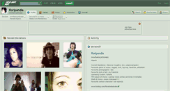Desktop Screenshot of floripondia.deviantart.com