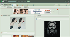 Desktop Screenshot of antikavelvet.deviantart.com
