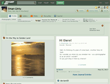 Tablet Screenshot of ilman-lintu.deviantart.com
