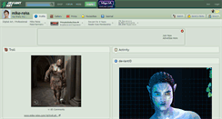 Desktop Screenshot of mike-reiss.deviantart.com