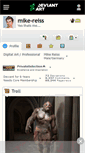 Mobile Screenshot of mike-reiss.deviantart.com