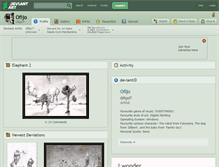 Tablet Screenshot of ofijo.deviantart.com