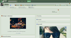 Desktop Screenshot of c-money.deviantart.com