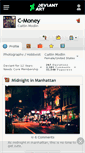 Mobile Screenshot of c-money.deviantart.com