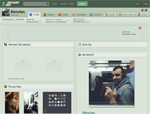 Tablet Screenshot of blenches.deviantart.com