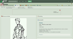 Desktop Screenshot of denjou.deviantart.com