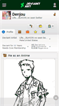 Mobile Screenshot of denjou.deviantart.com
