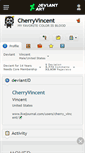 Mobile Screenshot of cherryvincent.deviantart.com