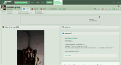 Desktop Screenshot of monster-group.deviantart.com