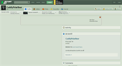 Desktop Screenshot of cuddlypolarbear.deviantart.com