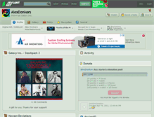 Tablet Screenshot of alexdonkers.deviantart.com