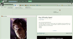 Desktop Screenshot of amandatolleson.deviantart.com