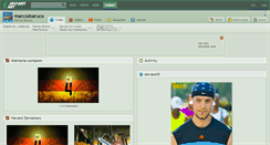 Desktop Screenshot of marcosbaruco.deviantart.com