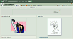 Desktop Screenshot of chibikitsuneartist.deviantart.com