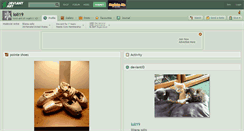 Desktop Screenshot of loli19.deviantart.com